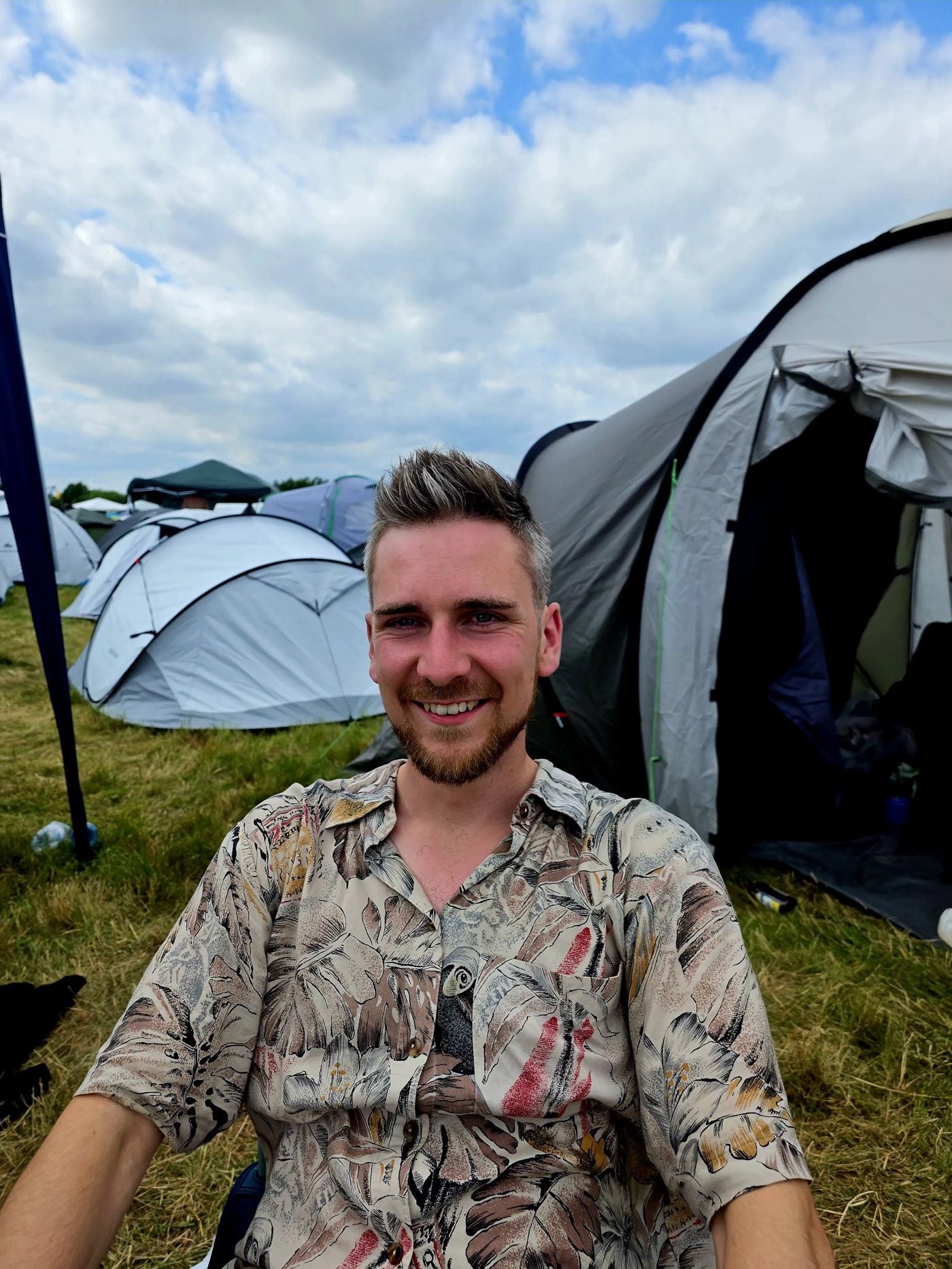 At the festival