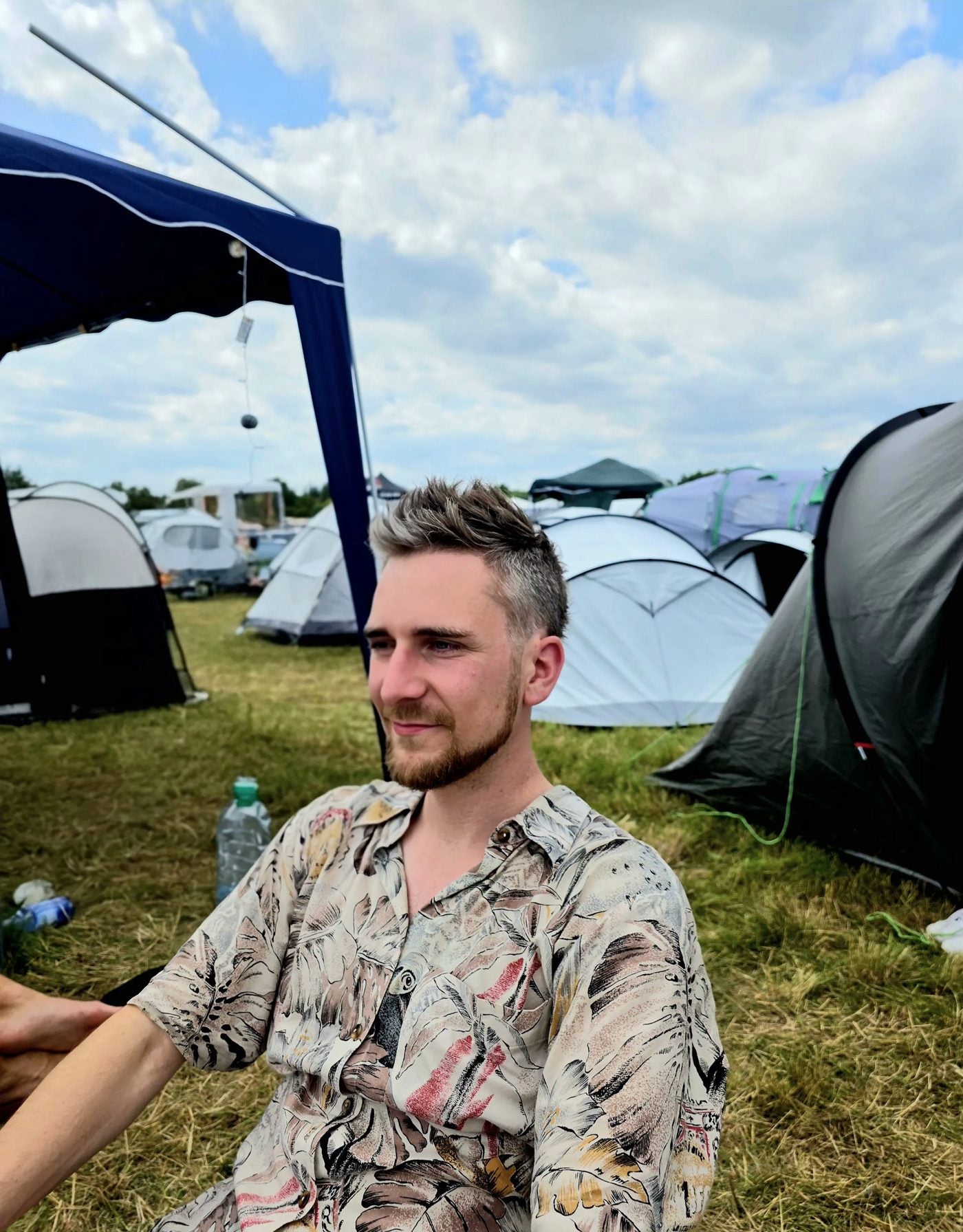 At the festival